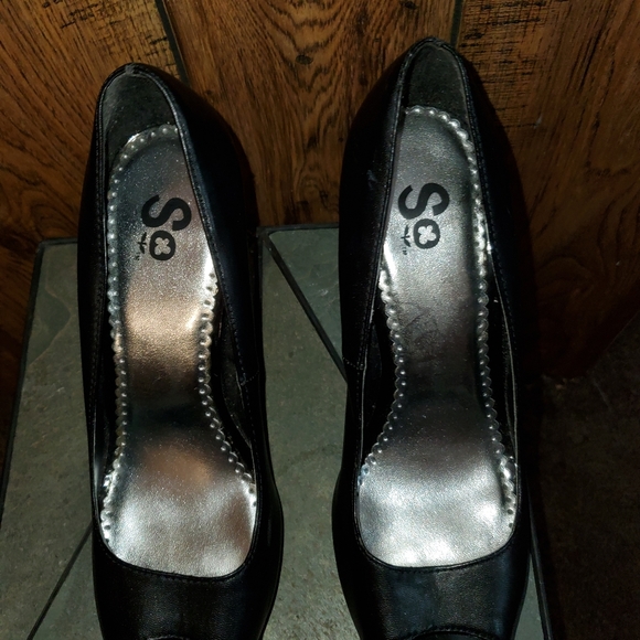 Platform heels with peep toe - Picture 6 of 9